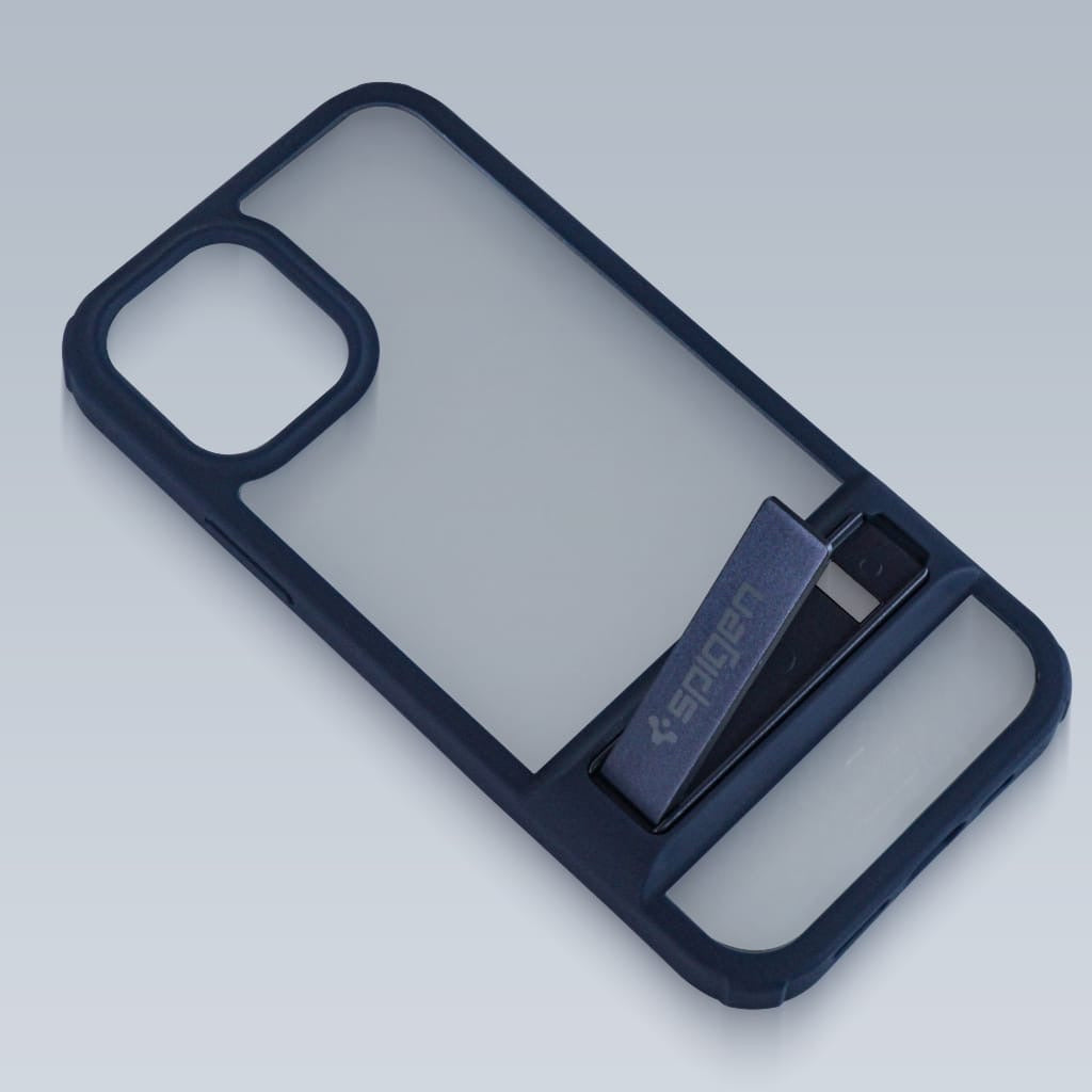Spigen Universal Kickstand case For iPhone 14 Pro max Case Slim Armor Essential